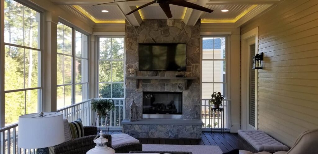 Screened Porch Living in Fort Mill, SC